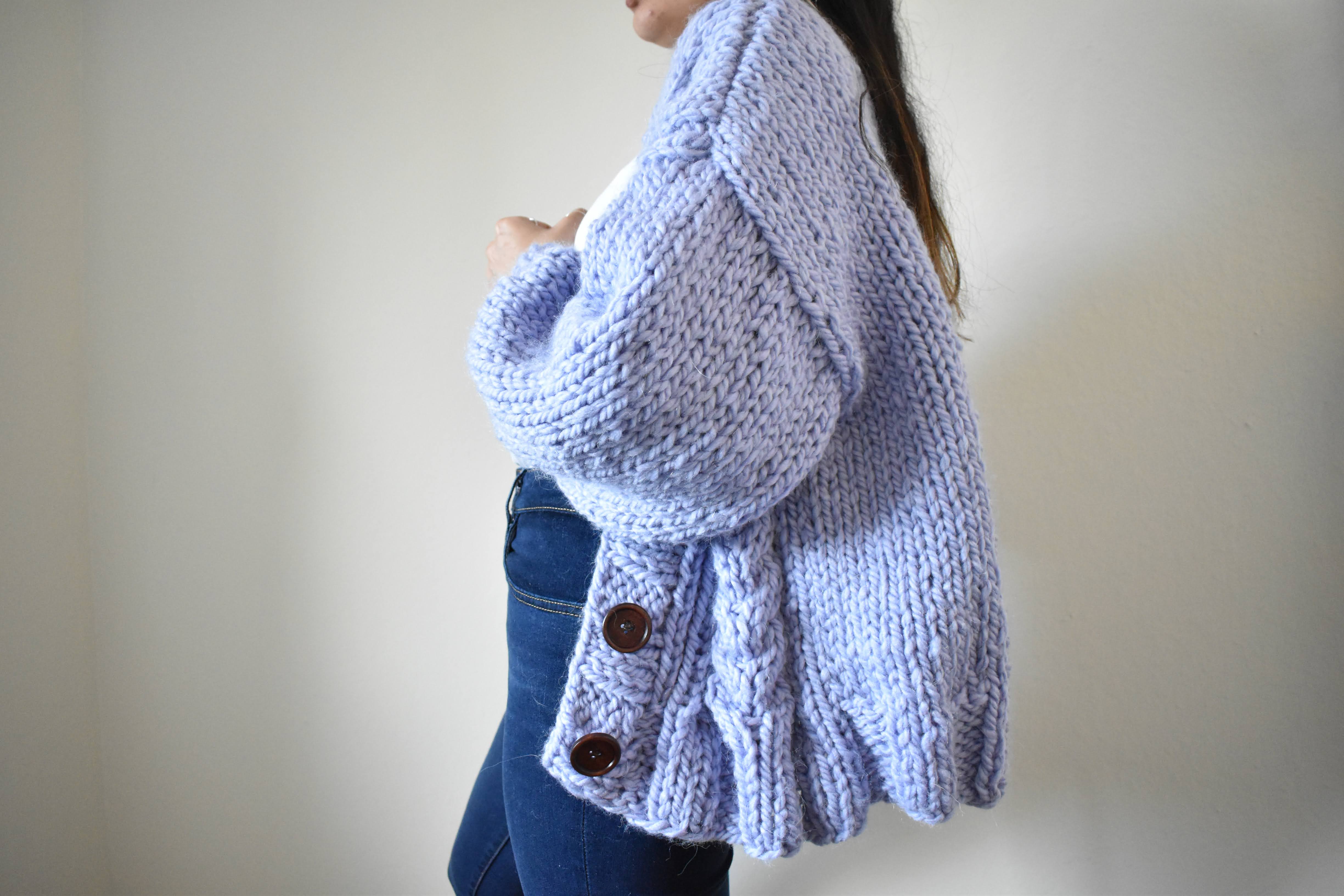 Cardigan Lavanda
