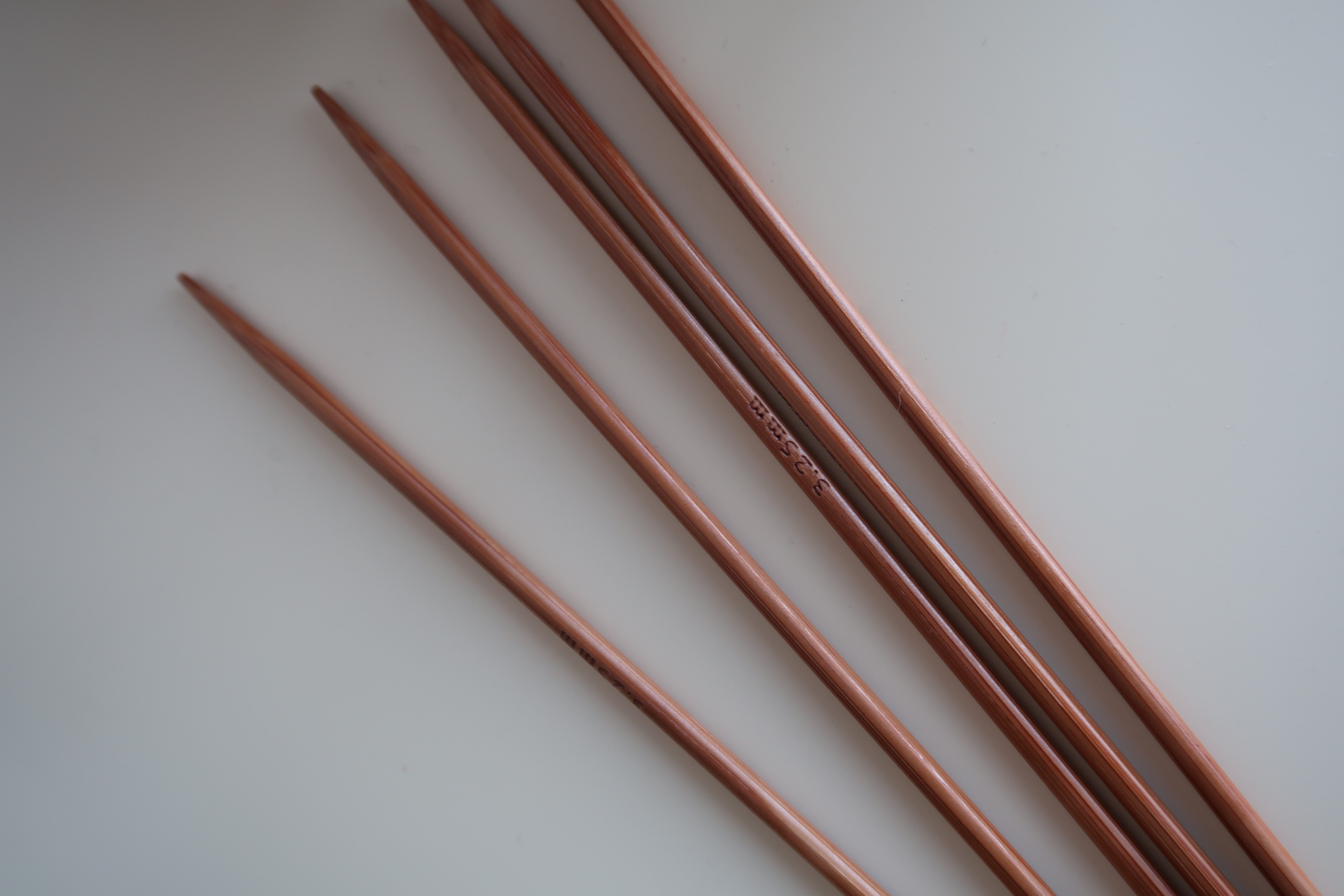 Agujas de doble punta 3.25mm