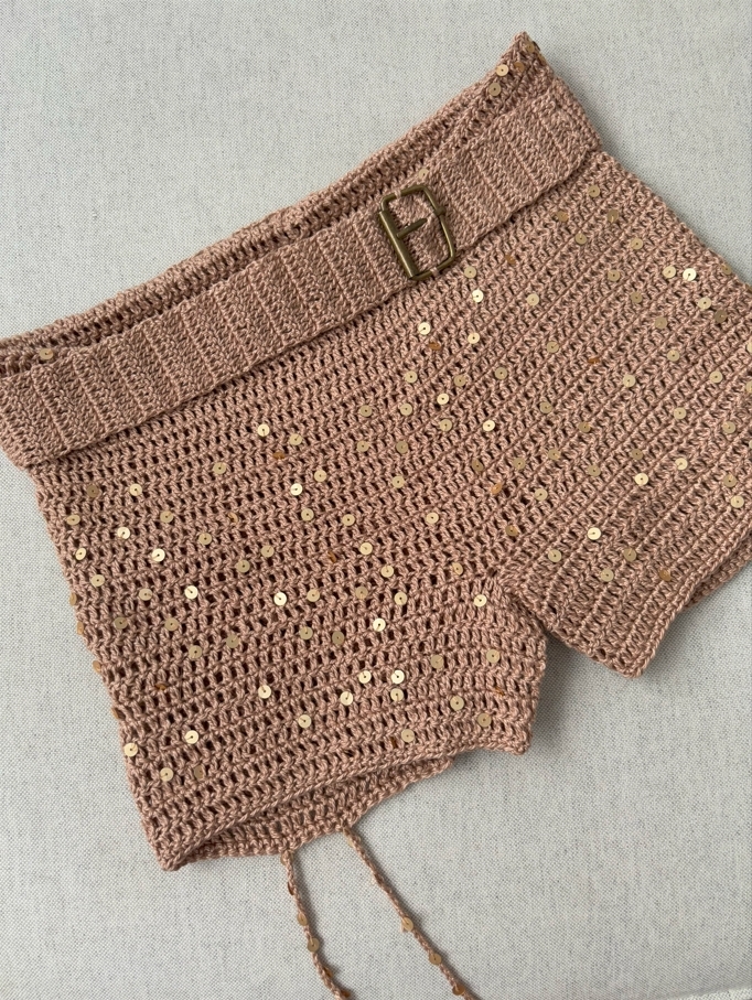 Short lentejuelas